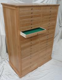 Oak Collectors Cabinet