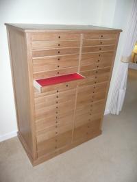 Oak Collectors Cabinet